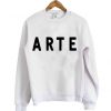 arte sweatshirt