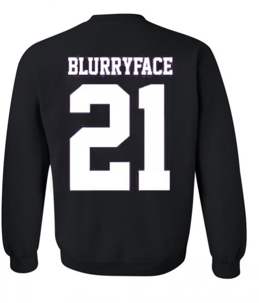 blurryface 21 sweatshirt