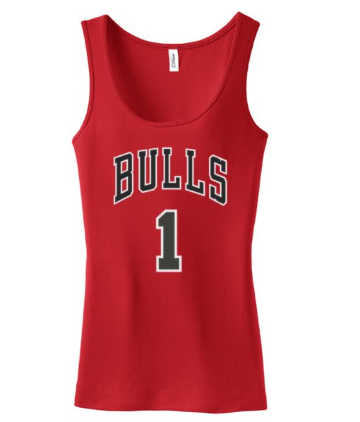 bulls 1 tank top