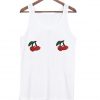cherry nipple tank top