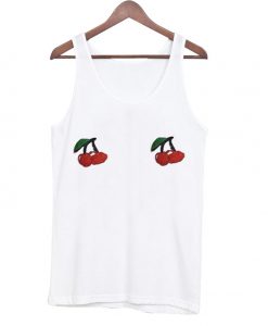 cherry nipple tank top