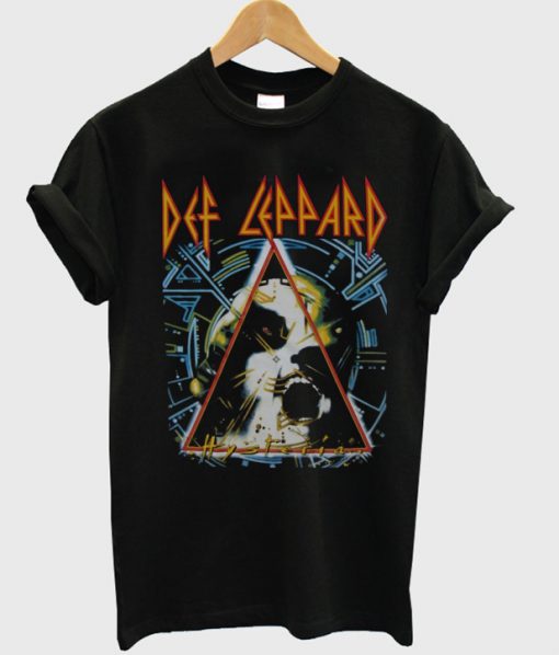 def leppard hysteria t shirt