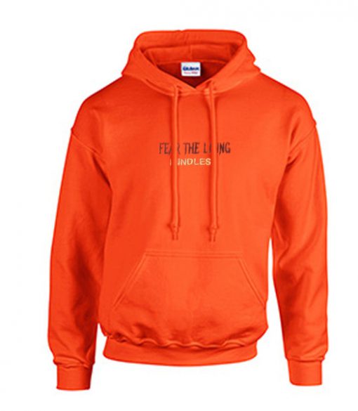 fear the living mindless hoodie
