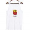 french fries friends tank top