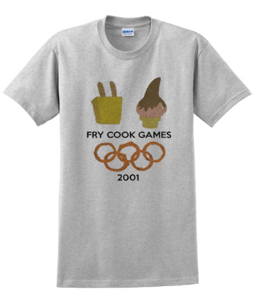 fry cook games 2001 t shirt