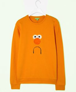 funny eyes nose sweatshirt