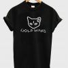 golf wang cat t-shirt