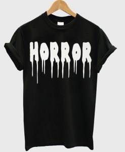 horror slogan t shirt