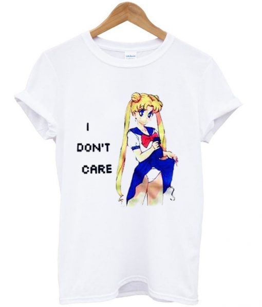 i dont care sailor moon tshirt