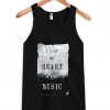 i lost my heart in the music tank top