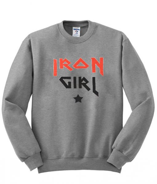 iron girl sweatshirt