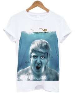 jaws donald trump t-shirt