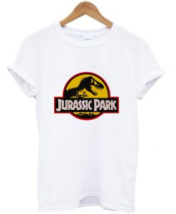 jurassic park t rex logo t-shirt