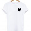 mickey white t shirt