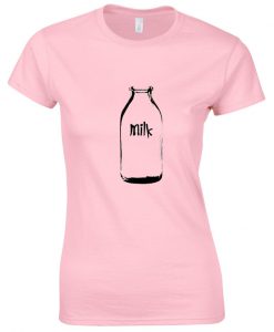 milk bottle tshirt