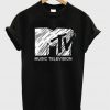 mtv logo sketch t shirt