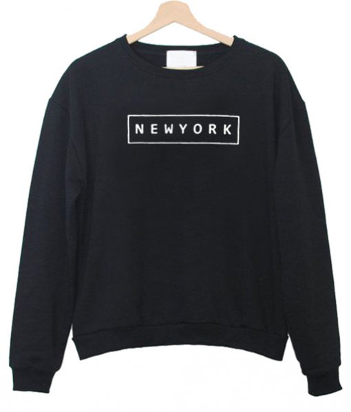 new york square sweatshirt