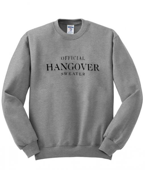 official hangover sweater sweatshirt