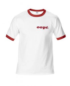 oops pocket ringer t-shirt