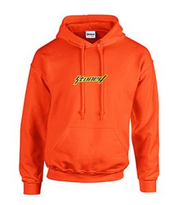 orange stoney hoodie