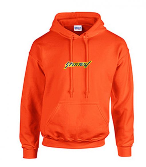 orange stoney hoodie