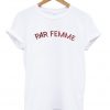 par  femme t shirt