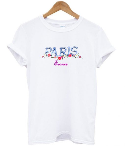 paris france t shirt