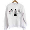 peach pale fashion pretty sweatshirt