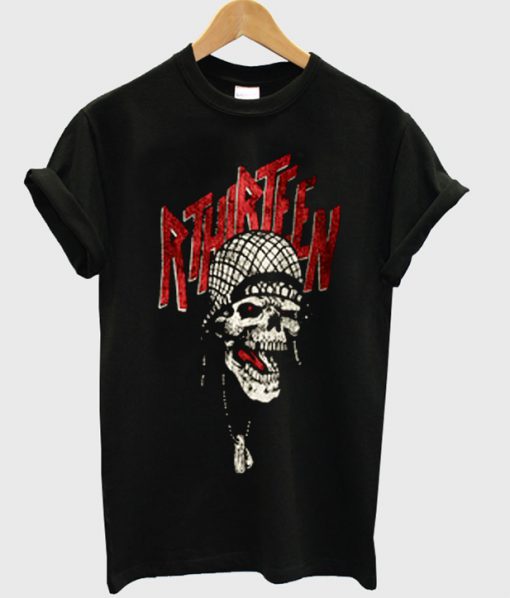 r13 skull T-shirt