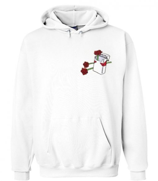 rose cigarettes hoodie