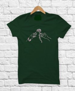 rose hands t-shirt