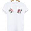 roses boobs t shirt