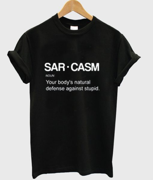 sarcasm definition t-shirt