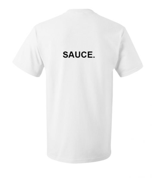 sauce back t-shirt