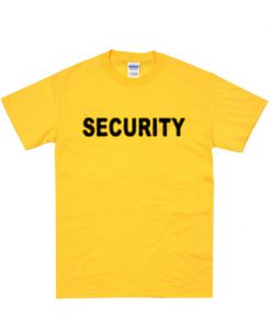 security t-shirt