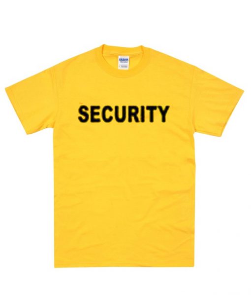 security t-shirt