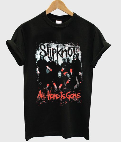 slipknot all hope is gone t shirt