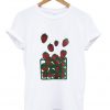 strawberry in basket t-shirt