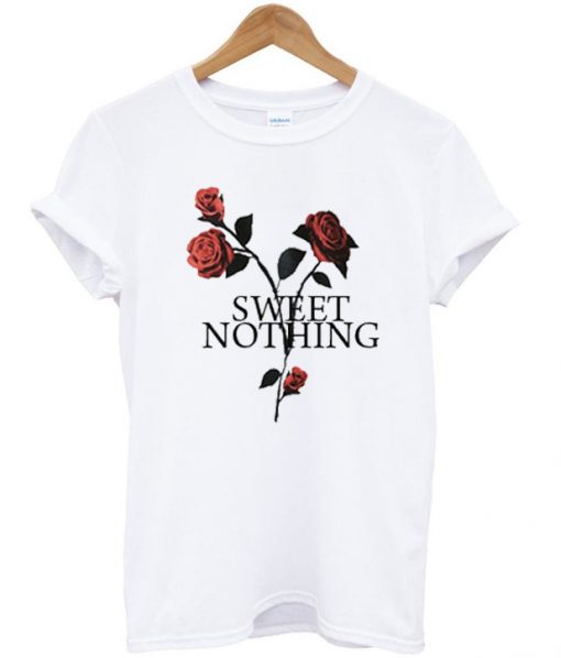 sweet nothing rose t shirt