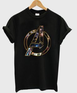 the avangers emblem t-shirt