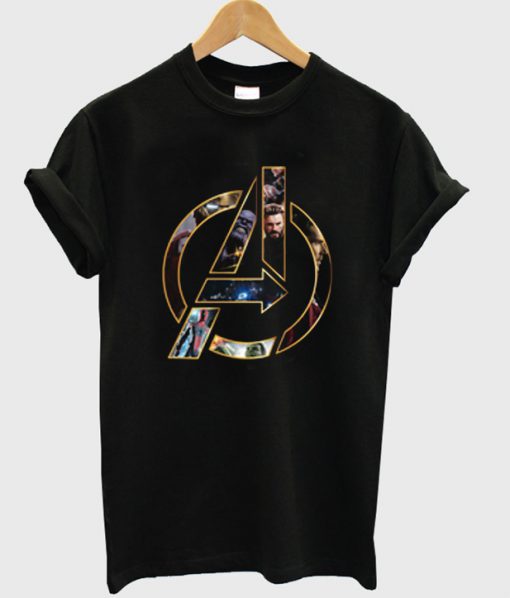 the avangers emblem t-shirt