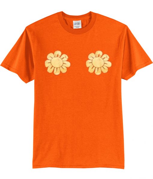 two sunflower boobs t shirt