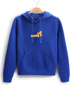 unif swing logo hoodie