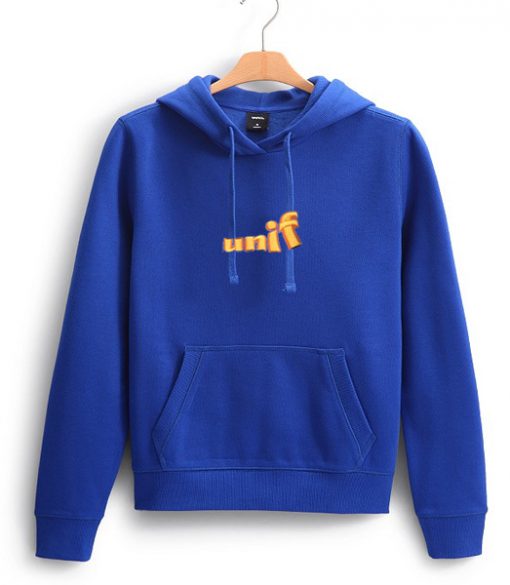 unif swing logo hoodie