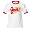 world tour bowie 74 ringer T-shirt