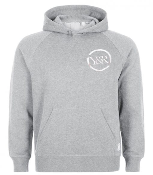 y&r circle logo hoodie