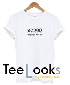 90290 Topanga Los angels T-shirt