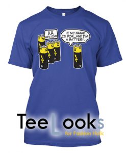 AA BATTERY FUNNY T-SHIRT