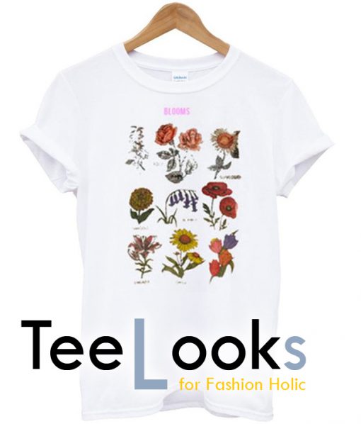 Blooms Flower T-shirt