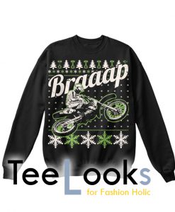 Braap Ugly Christmas Sweatshirt